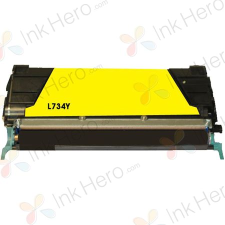 Lexmark C734A2YG cartouche de toner remanufacturée jaune