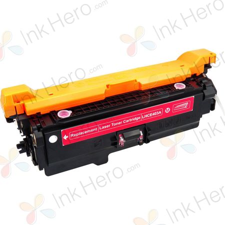 HP 507A cartouche de toner remanufacturée magenta (CE403A)