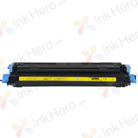 HP 124A cartouche de toner remanufacturée jaune (Q6002A)