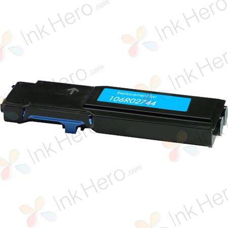 Xerox 106R02744 cartouche de toner compatible cyan haute capacité