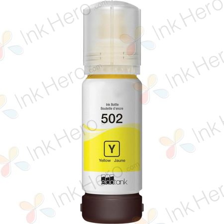 Epson T502 bouteille d'encre compatible jaune (T502420-S)